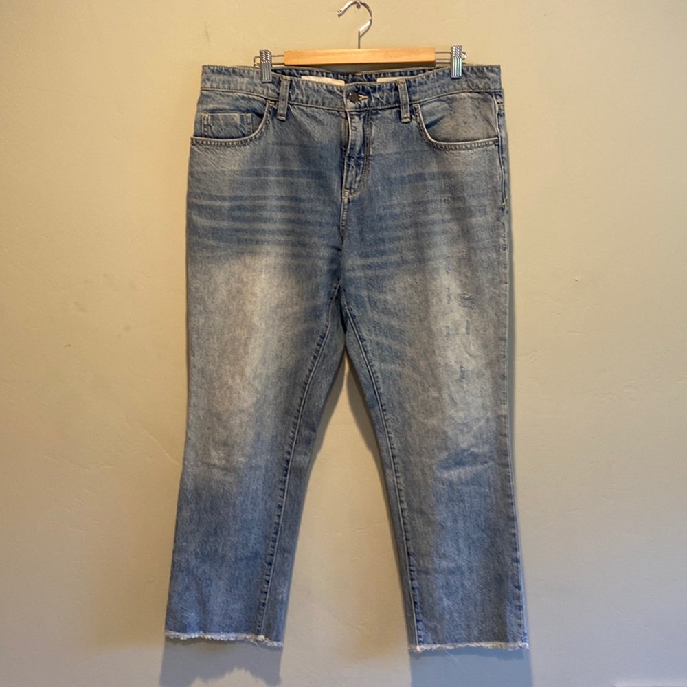 Womens crop Pilcro jeans from Anthropologie